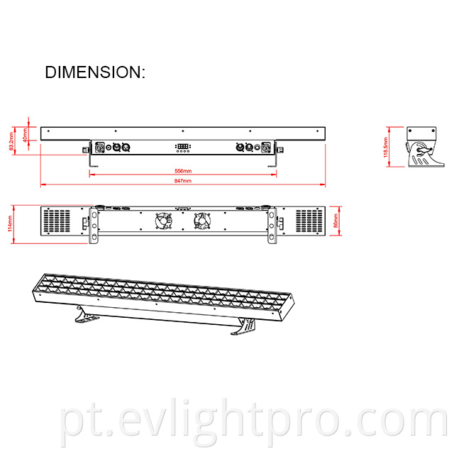 Wash Bar Led